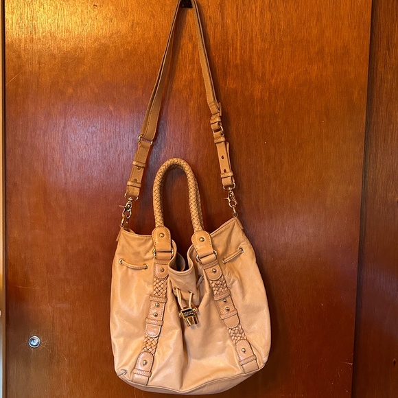Vintage Badgley Mischka Satchel with Shoulder Strap - Picture 3 of 10